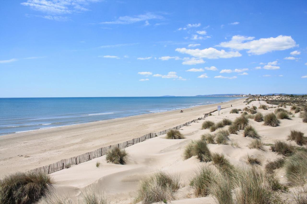 South-Of-France T2 Neuf Haut De Gamme, Climatise, Parking Gratuit, 2Eme Ligne Balcon 3 卡诺海滩 外观 照片